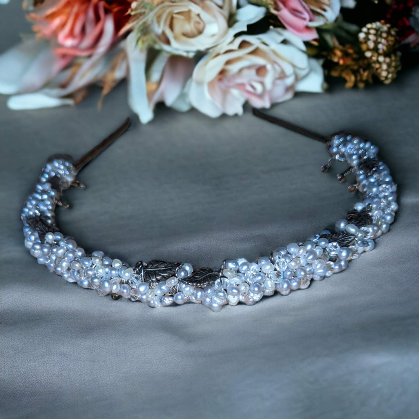 UNIQUE FINDS: Freshwater Pearl Bridal Headband