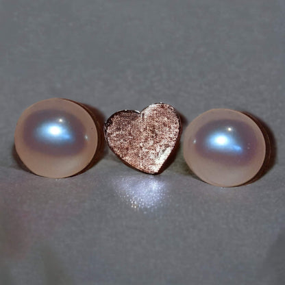 UNIQUE FINDS: Pink Pearl Earrings