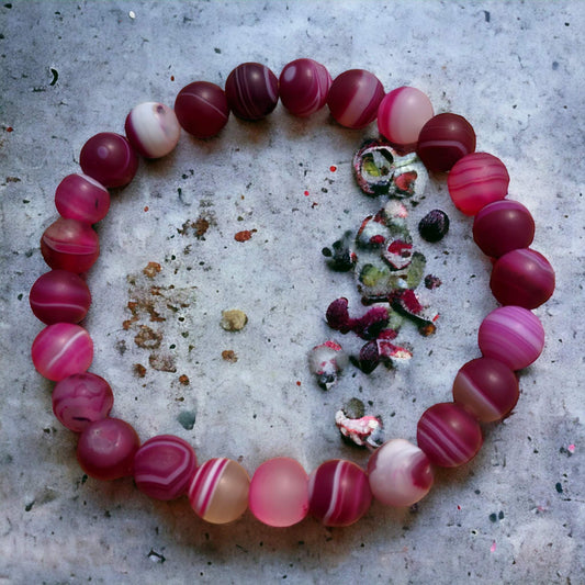 Pink Sardonyx Bracelet