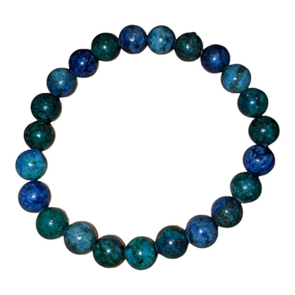 Blue Green Chrysocolla Bracelet