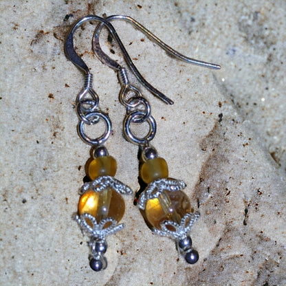 Citrine Mini Earrings