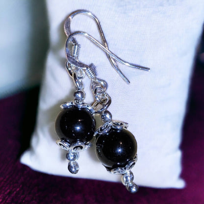 Black Onyx Earrings