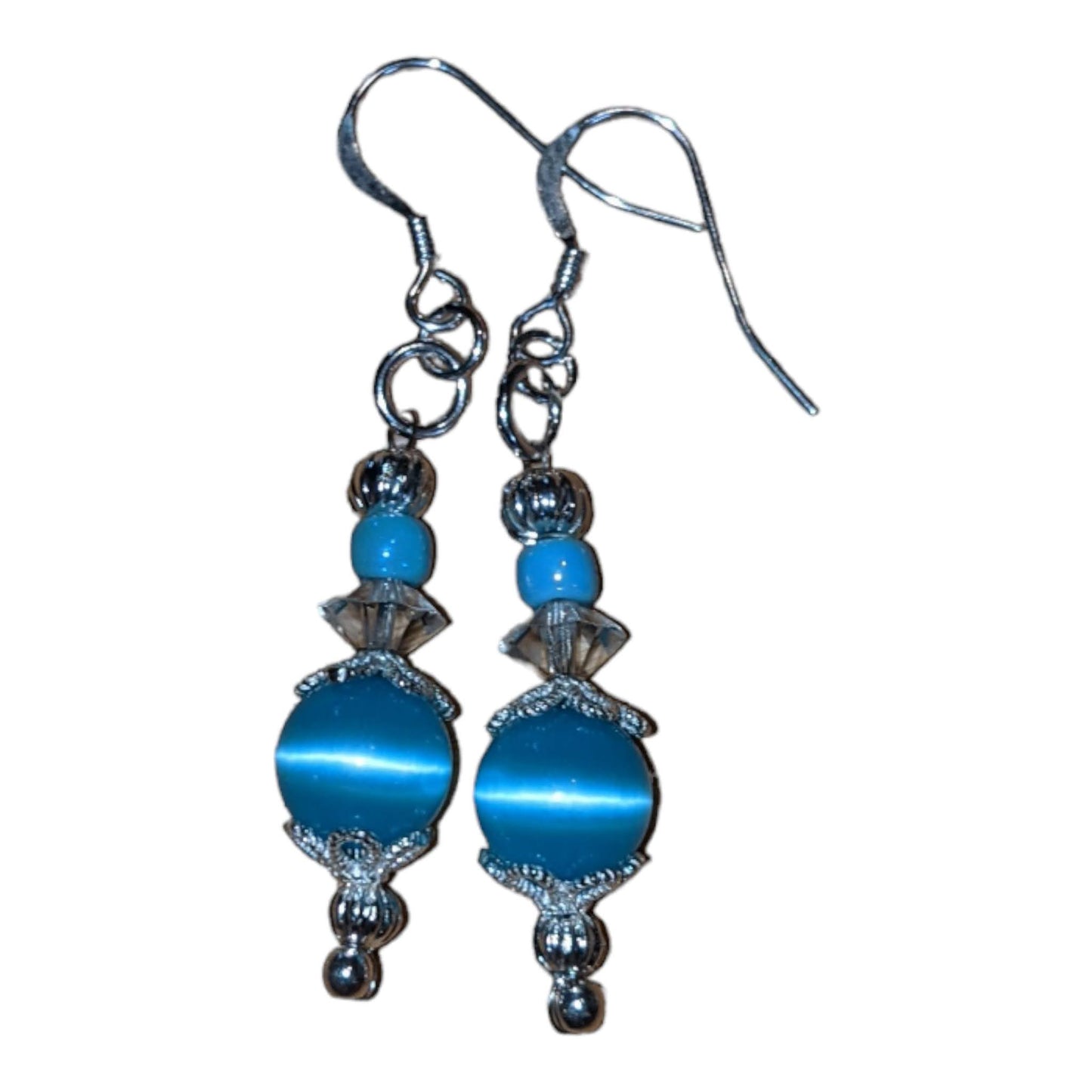 Blue Selenite Earrings