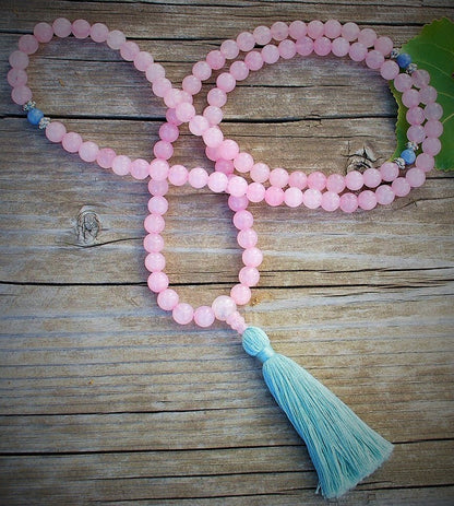 Mala: Rose Quartz