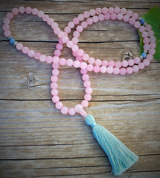 Mala: Rose Quartz